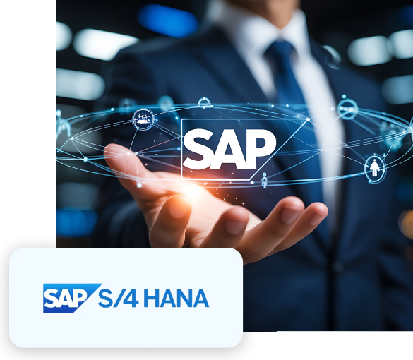 SAP S/4HANA ERP consulting services for intelligent digital transformation.